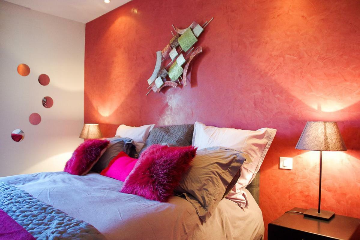 Guest House Domaine Des Grouilleres Saint-Clair-du-Rhone ภายนอก รูปภาพ